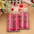 new product/triangle color pencil in tin tube/Color box packaging/ Colored